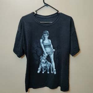 Men's L Graphic Design T Shirt